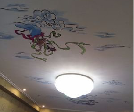 咸宁如何快速绘制天花板上的手绘墙？