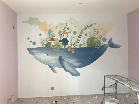 咸宁手绘墙的特点及优势。