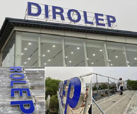 咸宁楼顶发光字安装的注意事项。